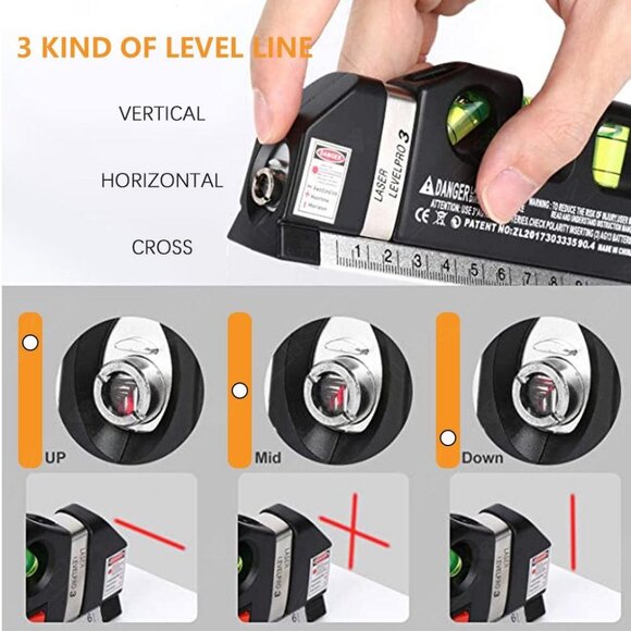 High Quality Infrared laser level measuring level Laser03 multi-function 1 Kit - Picture 5 of 11